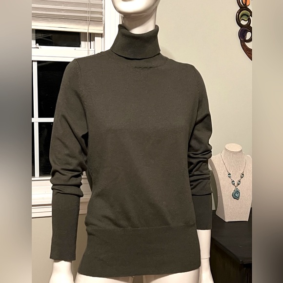 Banana Republic Sweaters - 🍁Banana Republic ~ Silk, cotton, cashmere turtleneck.